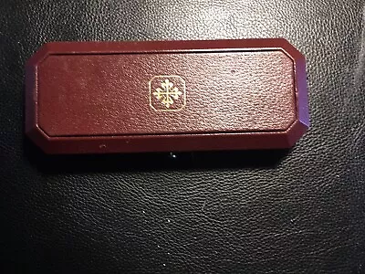 Vintage Patek Philippe Box 6 1/2 Inches See Photos For Description Leather • $149