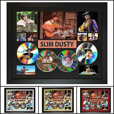 $96 • Buy Slim Dusty 4CD Signed Framed Memorabilia Limited Ed - Multiple Variations