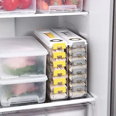 Meat Pie Storage Container Pasta Box Capacity Dumpling Refrigerator Food • $45.57