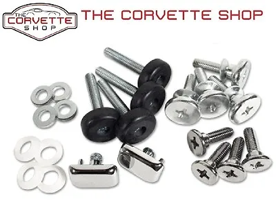 C3 Corvette Seat Hardware Repair Kit Install W/ Button 1974-1978 22 Pcs 43224 • $81.89