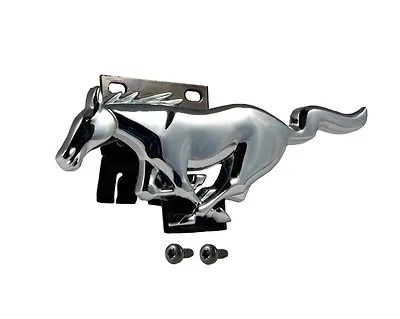 1994-2004 Mustang Front Grille Chrome Running Horse Pony Emblem W/ Torx Screws • $39.95