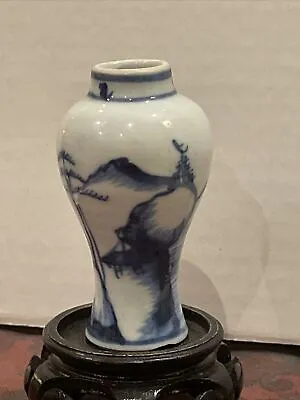 Miniature Chinese Meiping Shaped 18th C Porcelain Vase • $186.68