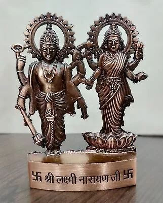 Laxmi Vishnu Lakshmi Vishnu Statue Murti 11 Cm Height Energized • $15.99