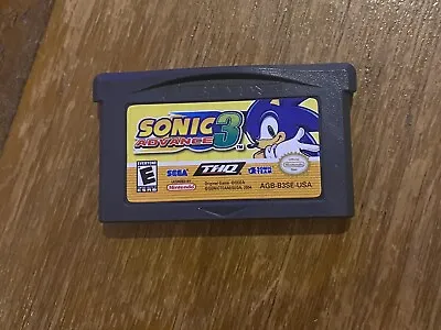 Sonic Advance 3 - Nintendo Game Boy Advance- Cartridge Only • £14.99