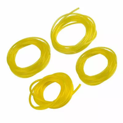 4 Sizes Gas Fuel Line Hose Yellow 16Ft Petrol Fuel Tube For 2 Cycle Small Engine • $10.28