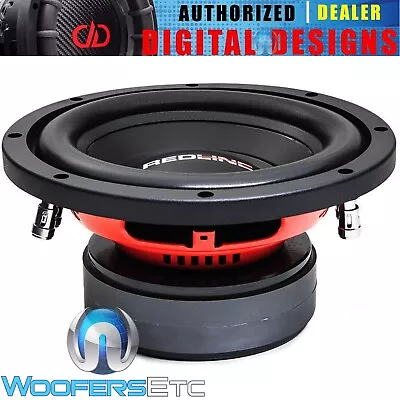 Dd Audio Sw08-d4 8  Sub Woofer 600w Dual 4-ohm Car Subwoofer Bass Speaker New • $99