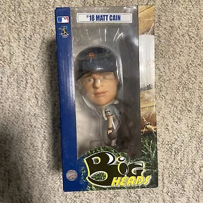 Matt Cain SF Giants Grey Uniform  Big Head  2011 Bobble Head Bobblehead • $50