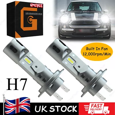 For Mini Cooper One R50 R53 R52 2001-2007 H7 Led Headlight Bulb High Low Beam Z7 • £27.99