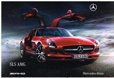 Mercedes Benz Sls Amg Gull-wing Coupe Original 2009 Factory Sales Brochure • $31.10