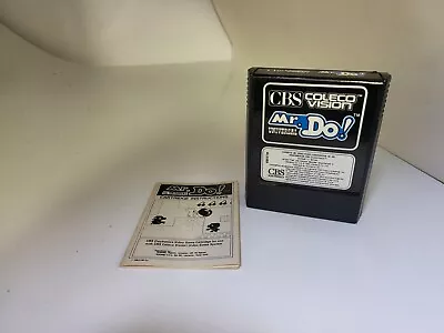 MR Do! CBS Game For Colecovision Cartridge & Original Manual NEW Never Used  #E6 • $14.95