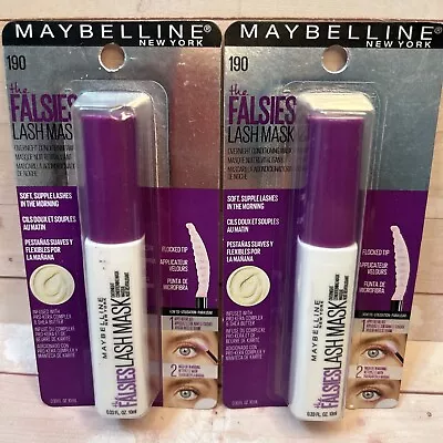 2PK Maybelline The Falsies Overnight Conditioning Lash Mask #190 FREE SHIPPING • $7.29