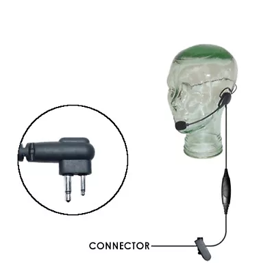 Klein Razor Behind The Head Headset For Motorola 2-Pin Two Way Radios • $60.95