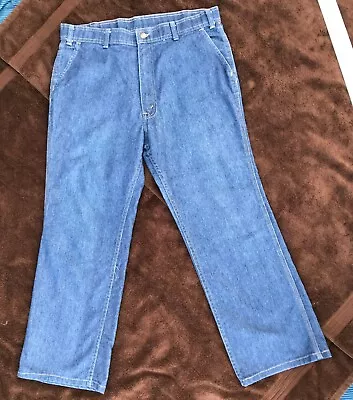 Vintage Mens Levi's Orange Label Jeans Men's 34 Waist Denim Blue  Mmm • $18