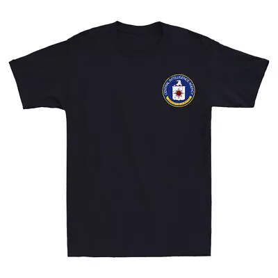 Central Intelligence Agency CIA Military Veteran Spy Pocket Retro Men's T-Shirt • $14.99