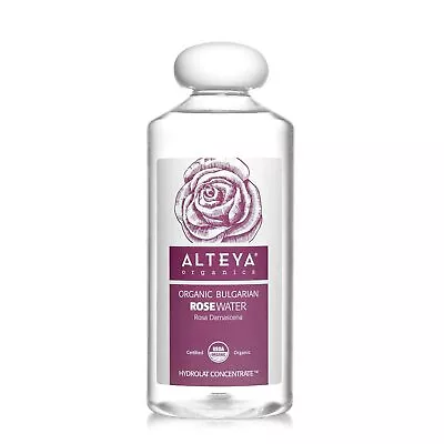 Alteya USDA Certified Organic Bulgarian Rose Water (From New Rose Harvest) • $26.95