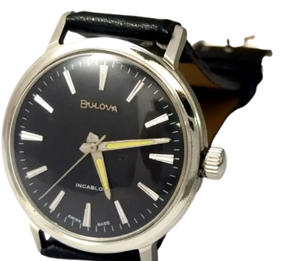 $294.47 • Buy Vintage Watch Bulova Incabloc Hand Winding Ref:J810102 Excellent Condition,