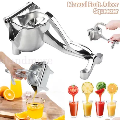 UK Manual Juicer Hand Lemon Juice Squeezer Fruit Press Extractor • £9.80