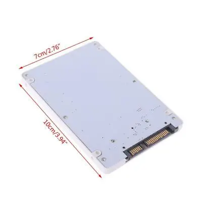 £7.79 • Buy 1.8  Micro SATA 16 Pin SSD To 2.5  SATA 22Pin HDD Adapter Converter With Case R
