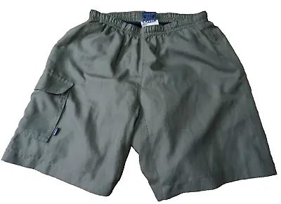 Gill Adult Mens Shorts. Trousers Size Large. L. Sailing Sport. Khaki Green. • £12.49