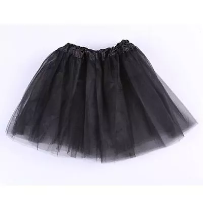 Girls Ladies TuTu 3 Layers Skirt Ballet Dance  80' Costume Fairy Party Dress Up • $12.99