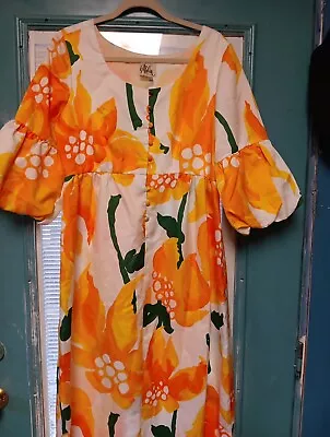 Malia Honolulu Vintage Dress Size 16 • $125