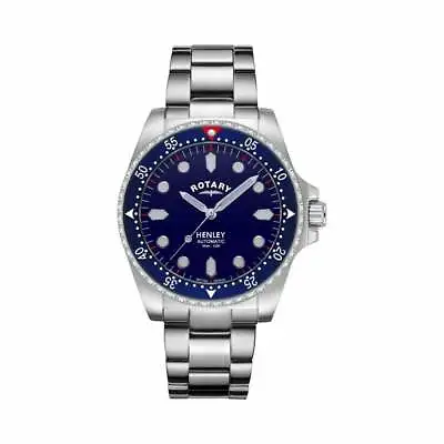 Rotary Automatic Mens Watch GB05136/05 Henley Collection • £119.99