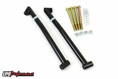 UMI 1964-1967 GM A-Body Control Arm Reinforcements/ Frame Braces BLACK 4029-B • $159.99