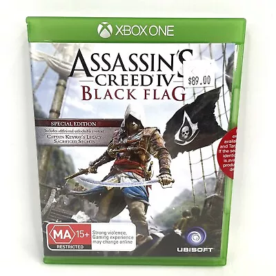 Assassins Creed Black Flag Xbox One Special Edition Game New Sealed • $49.95