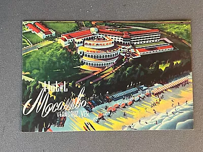 Mexico Veracruz Hotel Mocambo Aerial View Poster Style PM 1918 • $6.99