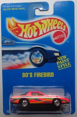 1992 Hot Wheels '80s Firebird Col. #256 • $3