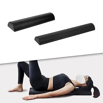 $65.97 • Buy Half Round Yoga Column Roller Equipment Muscle Massage Home Exercise 60/90 CM