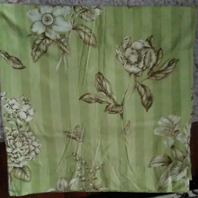 Waverly Home Classics Sage/Lime Green Stripe Brown Floral Tropical Curtains 86 L • $52.99