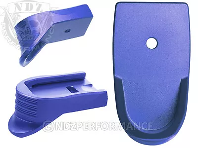 For SHIELD S&W Grip Ext Mag Plate XT 9 40 Blue Pick Lasered Image • $16.99