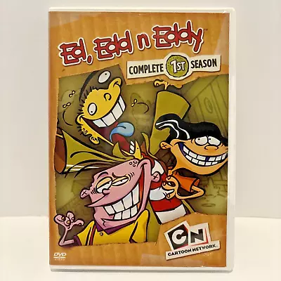 Ed Edd N Eddy The Complete First Season DVD 2-Disc Set With Insert OOP Clean • $14.95