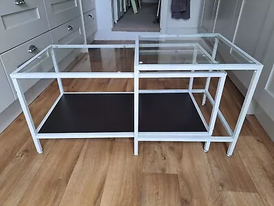 Ikea Vittsjo Glass Coffee Table • £30