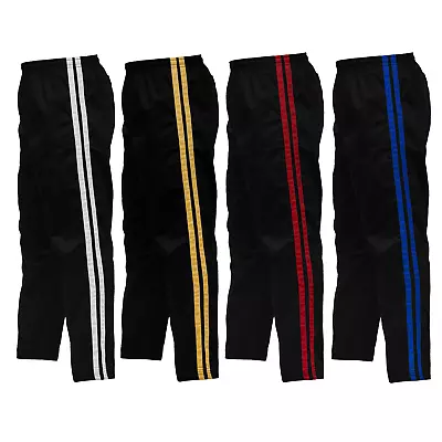 Striped Karate Pants Boxing MMA Muay Thai Kung Fu Martial Arts • $19.95