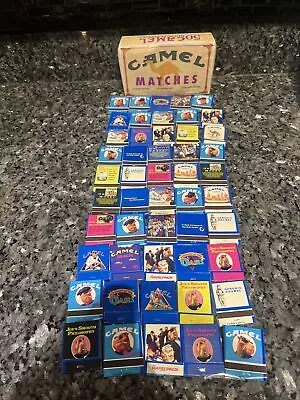 Vintage 1991 Camel Joe Matches Lot Of 50 Books Unstruck Case New Bar Man Cave • $23.99