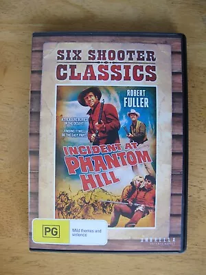 Incident At Phantom Hill Dvd Robert Fuller Western Like New Ntsc Region 4 Aus • $12