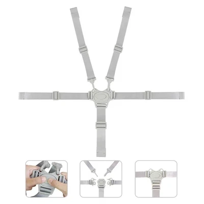 $14.89 • Buy High Chair Baby Seat Belt Latch Connector 5 Point Kids Safe Belts Harness Strap
