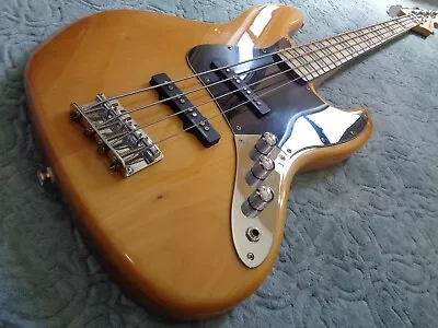 2007 Fender Squier Vintage Modified 70's Jazz Duncan's Designed Bass Natural • $449.99