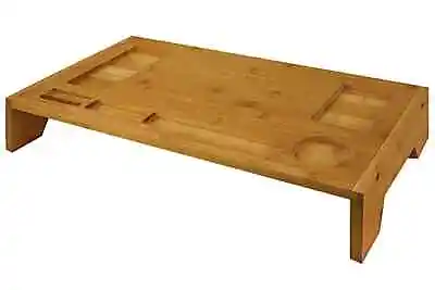 Bamboo Monitor Stand 3 7/8”H X 23 3/4”W X 11 3/4”D Natural • $24.99