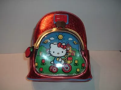 Loungefly Sanrio Hello Kitty 50th Anniversary Mini Backpack~ Tags~ Brand New~ • $1.25