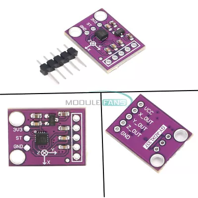 3-axis ADXL337 GY-61 Replacement ADXL335 Module Analog Output Accelerometer • $4.51