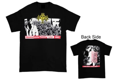 $19.99 • Buy 1991 Queensryche Operation Mindcrime Tour Shirt Double Sided T-Shirt