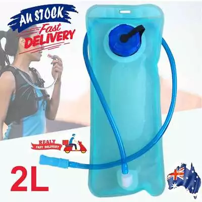 2L Water Backpack Bladder Bag Hydration System Camelbak Pack Hiking Cycling QT • $12.42