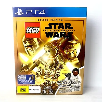 Lego Star Wars: The Force Awakens Deluxe Edition + Minifigure Finn 30605 - PS4 • $58.88