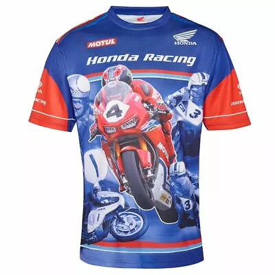 Official Honda Endurance Legends All Over Print T Shirt - 19HEND-AOPT • £19.99