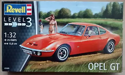 Revell 1/32 Opel GT Sports Car Model Kit • £19.95