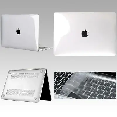 £9.99 • Buy For Apple MacBook Air 11/13 PRO 13/15/16 12  Clear Case Cover + Keyboard Skin
