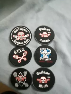 6 Outlaws Motorcycle Club Patches • $5.99